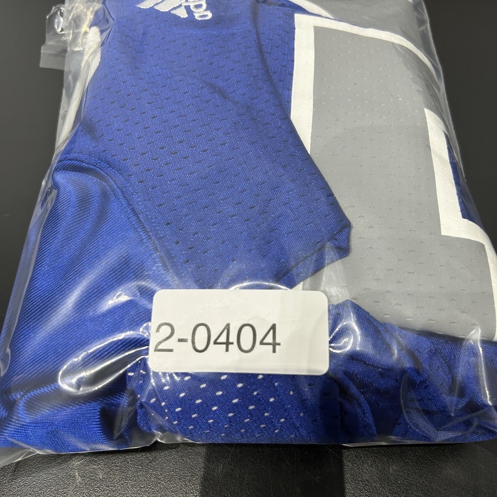 Adidas Scorch Football Jersey Mens Large Blue Mesh Practice Athletic‎ #20 - Picture 6 of 6